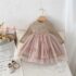 Tulle Dress Brown