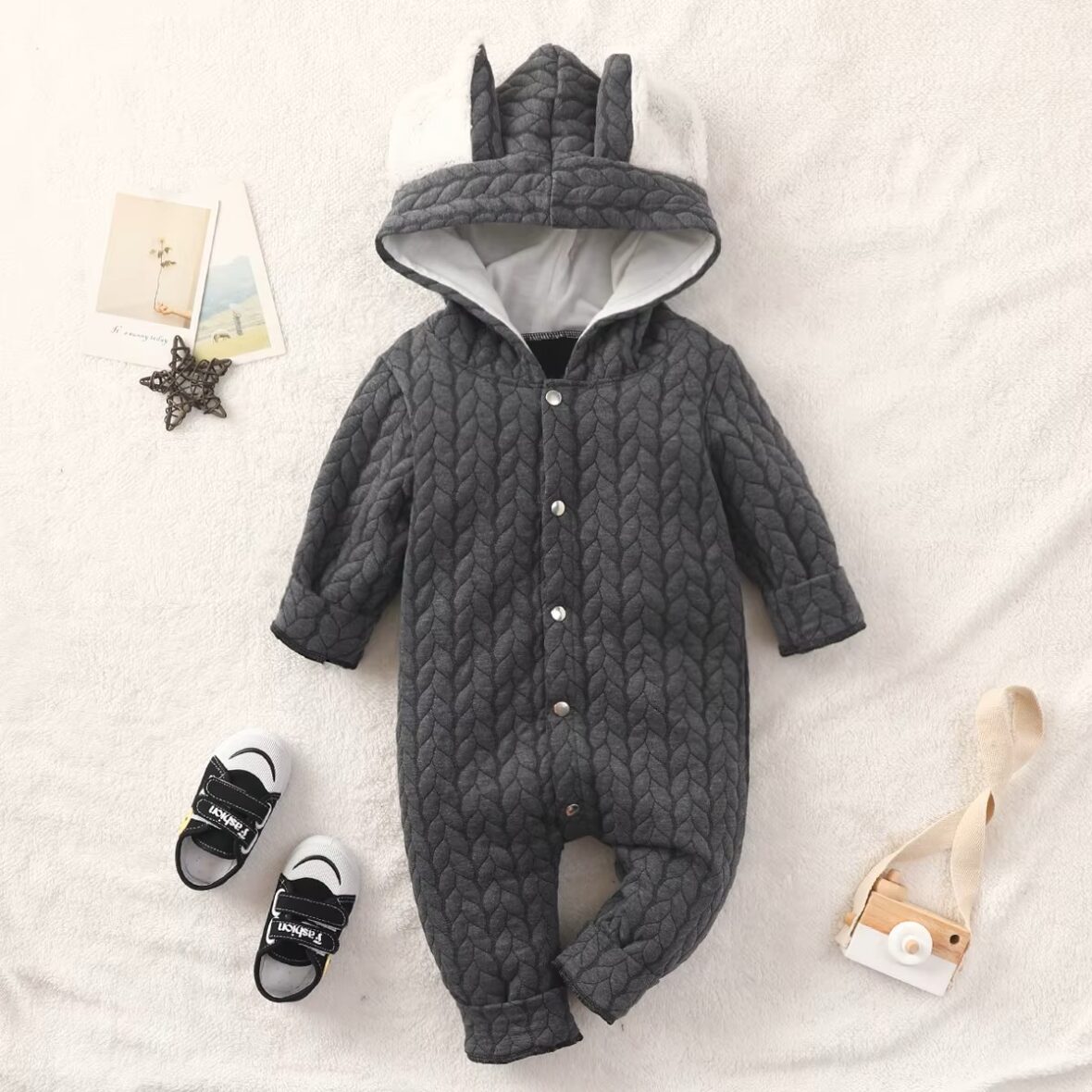 Rabbit Baby Romper