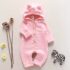 Knitted Baby Romper (Pink)
